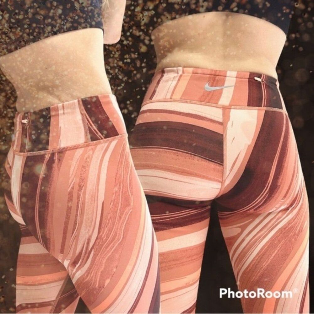 Nike Power Epic Lux Running Tight size XS | 7/8 Crop Legging Zip Phone Pocket